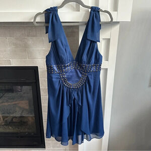 BCBGeneration Women's Navy Blue Dress| size 6